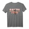 Santa Cruz Surfer Surfing California T-Shirt - Lässiges Surfer Outfit & Geschenk für Surfer Dude & Surferin
