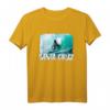 Santa Cruz California Surfer T-Shirt - Vintage 80er Design, Retro Strandmotiv, Perfektes Geschenk für Surfer & Stand Up Paddler