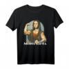 Kraftsport Parodie T-Shirt mit Mona Lisa & Bizeps - Lustiges Gym-Outfit für Bodybuilder & Fitness-Fans