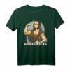 Kraftsport Parodie T-Shirt mit Mona Lisa & Bizeps - Lustiges Gym-Outfit für Bodybuilder & Fitness-Fans