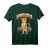 Muskelkater Fitness Gym Katze Kater Bodybuilding T-Shirt – Lustiges Geschenk für Bodybuilder, Fitnesstrainer & Sportbegeisterte zu Weihnachten & Geburtstag