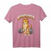 Muskelkater Fitness Gym Katze Kater Bodybuilding T-Shirt – Lustiges Geschenk für Bodybuilder, Fitnesstrainer & Sportbegeisterte zu Weihnachten & Geburtstag