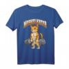 Muskelkater Fitness Gym Katze Kater Bodybuilding T-Shirt – Lustiges Geschenk für Bodybuilder, Fitnesstrainer & Sportbegeisterte zu Weihnachten & Geburtstag