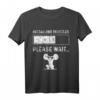 Installing Muscles Fitness Bodybuilder Bankdrücken T-Shirt – Motivationskleidung für Krafttraining & Muskelaufbau