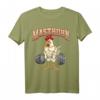 Masthuhn Fitness Gym Hühner Bodybuilding T-Shirt - Lustiges Geschenk für Bodybuilder, Fitnesstrainer & Fitnessstudio Fans zu Weihnachten & Geburtstag