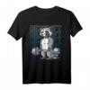 Waschbär Gym Gewichtstraining Deadlift T-Shirt - Lustiges Fitnessstudio-Design für Bodybuilder und Fitnesstrainer