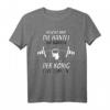 HapMonkey T-Shirt - Klassisch geschnitten mit doppelt genähtem Saum, elegantes Geschenk für Männer