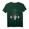 Viel hilft viel Bodybuilding Gym Fitness Studio T-Shirt – Motivation für Muskelaufbau, Krafttraining & Workout für Männer & Frauen