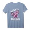 Bunny Builder Bodybuilder Shirt für Kraftsport & Gewichtheber – Motivationsshirt für Muskelaufbau und Fitness