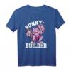 Bunny Builder Bodybuilder Shirt für Kraftsport & Gewichtheber – Motivationsshirt für Muskelaufbau und Fitness