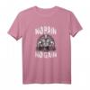 Workout Fitnessstudio Strong Devil No Pain No Gain T-Shirt – Lustiges Motiv für Sportler, Gym & Weihnachten