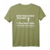 Definition von Sporttrainern Bodybuilding T-Shirt – Motivationsshirt für Trainer, Fans, Jungen und Mädchen im Bodybuilding