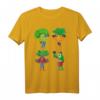 Gemüse Bodybuilding Fitness Veganer Bodybuilder T-Shirt - Lustiges Gym Outfit für Vegane Kraftsportler & Gewichtheber