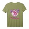 Pumpernickel - Kaninchen Hase mit Langhantel Bodybuilding T-Shirt für Frauen – Perfektes Workout-Design & Geschenkidee für Powerfrauen