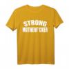 Herren Strong Motherfucker Bodybuilding Gym Fitness T-Shirt – Motivationsshirt für Kraftsport, Gewichtheber & Fitnessstudio