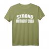 Herren Strong Motherfucker Bodybuilding Gym Fitness T-Shirt – Motivationsshirt für Kraftsport, Gewichtheber & Fitnessstudio