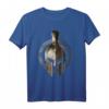 Spartanischer Helm, Krieger, Gladiator - Motivations-T-Shirt für Fitness, Bodybuilding & Workout mit griechischem Sparta-Motiv