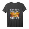 Cheat Day Fast Food Fitness Workout Warmup T-Shirt – Lustiges Motivationsshirt für Bodybuilding, Diät & Fast Food Fans im Fitnessstudio