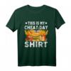 Cheat Day Fast Food Fitness Workout Warmup T-Shirt – Lustiges Motivationsshirt für Bodybuilding, Diät & Fast Food Fans im Fitnessstudio