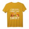 Cheat Day Fast Food Fitness Workout Warmup T-Shirt – Lustiges Motivationsshirt für Bodybuilding, Diät & Fast Food Fans im Fitnessstudio