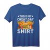 Cheat Day Fast Food Fitness Workout Warmup T-Shirt – Lustiges Motivationsshirt für Bodybuilding, Diät & Fast Food Fans im Fitnessstudio