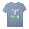 Herren Fitness-Workout T-Shirt mit Spruch Schmerzmodus – Ideal für Bodybuilding, Krafttraining und Fitnessstudio