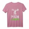 Herren Fitness-Workout T-Shirt mit Spruch Schmerzmodus – Ideal für Bodybuilding, Krafttraining und Fitnessstudio