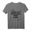 Muss Net Schmecke Muss Wirke Bodybuilding Gym Fitness Pumper T-Shirt – Lustiges Motivationsshirt für Bodybuilder und Fitnessfans