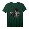 Bodybuilding Gorilla Veganes Fitnessstudio T-Shirt - Krafttraining Geschenk für Bodybuilder, Veganer und Fitnessfans