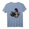 Bodybuilding Gorilla Veganes Fitnessstudio T-Shirt - Krafttraining Geschenk für Bodybuilder, Veganer und Fitnessfans