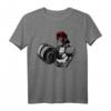 Bodybuilding Gorilla Veganes Fitnessstudio T-Shirt - Krafttraining Geschenk für Bodybuilder, Veganer und Fitnessfans