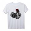 Bodybuilding Gorilla Veganes Fitnessstudio T-Shirt - Krafttraining Geschenk für Bodybuilder, Veganer und Fitnessfans
