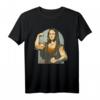 Strong Mona Lisa Leonardo Da Vinci Bodybuilding T-Shirt – Lustiges Fitness Geschenk für Männer, Frauen & Kinder zum Geburtstag, Weihnachten & Ostern