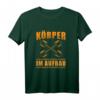 Lustiges Bodybuilding Kraftsport Muskelaufbau T-Shirt – Witziges Geschenk für Fitnessfreaks, Sportler & Freunde zum Geburtstag oder Weihnachten