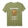 Bearserker Bodybuilding-Teddybär T-Shirt - Motivationskleidung für Kraftsport & Fitness, Stark wie gestern