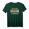 Bodybuilding Train Muskel Nicht stören Maschine in Betrieb T-Shirt – Lustiges Fitness, Gym & Kraftsport Motivationsshirt für Bodybuilder & Powerlifter