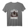 Gorilla Mode Workout Hantel Beast Gym Fitness Bodybuilding Tank Top – Motivation für hartes Training & Muskelaufbau