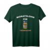 Monatslohn für Trenbolone T-Shirt – Motivierende Fitness- und Bodybuilding Streetwear mit Anime-Design