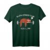 Faultier Fitness Club T-Shirt - Lustiges Workout Motivation Geschenk für Kraftsportler, Bodybuilder & Sportfans zu Weihnachten & Geburtstag