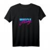 Muscle Mommy T-Shirt – Retro-Design für Frauen, die Bodybuilding, Powerlifting und Kraftraining lieben, perfekte Geschenkidee für Fitness-Fans