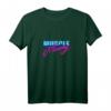 Muscle Mommy T-Shirt – Retro-Design für Frauen, die Bodybuilding, Powerlifting und Kraftraining lieben, perfekte Geschenkidee für Fitness-Fans