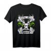 Vegan Sport Power Symbol T-Shirt – Motivationsshirt für Veganer, die Sport und Ernährung verbinden