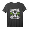 Vegan Sport Power Symbol T-Shirt – Motivationsshirt für Veganer, die Sport und Ernährung verbinden