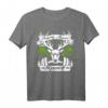Vegan Sport Power Symbol T-Shirt – Motivationsshirt für Veganer, die Sport und Ernährung verbinden
