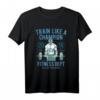 Bodybuilding Kraftsport Retro - Train Like A Champion T-Shirt für Bodybuilder, Powerlifter & Fitness Enthusiasten