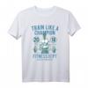 Bodybuilding Kraftsport Retro - Train Like A Champion T-Shirt für Bodybuilder, Powerlifter & Fitness Enthusiasten