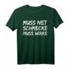 Muss Net Schmecke Muss Wirke Bodybuilder T-Shirt mit Markus Rühl Sprüchen – Humorvolles Fitnessshirt als Geschenk für Bodybuilder