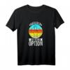 Aufgeben ist keine Option T-Shirt für Frauen - Motivierende Fitness Kleidung für Krafttraining, Muskelaufbau & Power Frauen