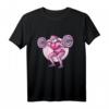 Pumpernickel Fitness Gym Hase Kaninchen Frau Bodybuilding T-Shirt – Lustiges Geschenk für Bodybuilder, Fitnesstrainer & Sportbegeisterte zu Weihnachten & Geburtstag
