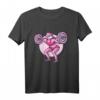 Pumpernickel Fitness Gym Hase Kaninchen Frau Bodybuilding T-Shirt – Lustiges Geschenk für Bodybuilder, Fitnesstrainer & Sportbegeisterte zu Weihnachten & Geburtstag